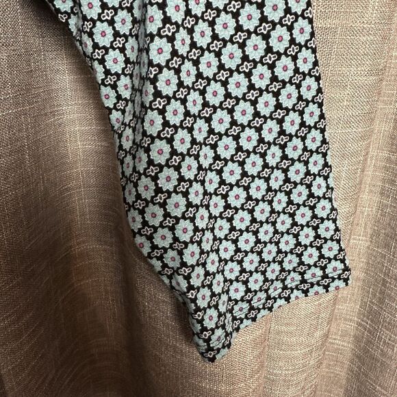 2/$30 J Jill Tunic Top Size M Multicolor Paisley Boho Western Stretchy Flowy - Picture 7 of 11